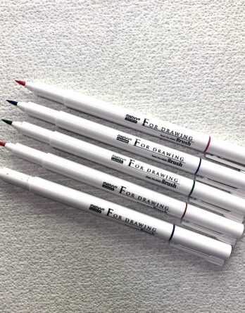 For Drawing Multi Color Brushpen 5er Set 5 Farben
