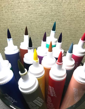 #722 Fabric Marker Brushpen