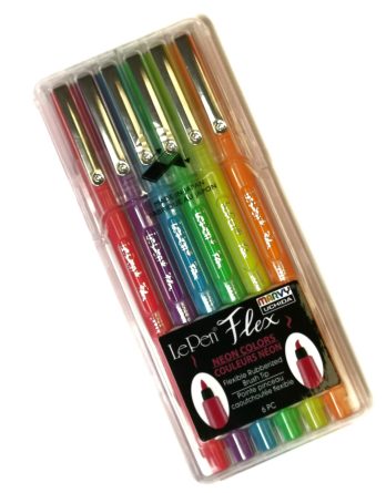 Brushpens LePen Flex 6er Set Neon